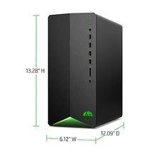 Load image into Gallery viewer, 2021 Newest HP Pavilion Gaming Desktop Computer, AMD 6-Core Ryzen 5 5600G Processor, AMD Radeon RX5500, 8GB RAM, 256GB PCIe NVMe SSD,Mouse and Keyboard, Win 10 Home with Lucky PC Antivirus Bundle