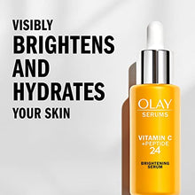 Load image into Gallery viewer, Olay Vitamin C + Peptide 24 Brightening Face Serum + Whip Moisturizer Travel/Trial Size Gift Set