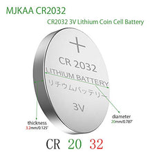 Load image into Gallery viewer, MJKAA ECR2032 3V Lithium Coin Cell Battery CR2032 (100 Pack)