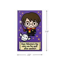 Load image into Gallery viewer, Hallmark Kids Harry Potter Mini Valentines Day Cards Assortment (18 Cards with Envelopes)