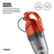 Load image into Gallery viewer, VonHaus 2 in 1 Stick & Handheld Vacuum Cleaner - 600W Corded Upright Vac with Lightweight Design, HEPA Filtration, Extendable Handle, Crevice Tool and Brush Accessories - Ideal for Hardwood Floors