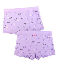 Load image into Gallery viewer, BOOPH Girls Underwear Panties 5Pc Cotton Kids Boyshort 7-9 Years Multicoloured 1