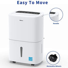 Load image into Gallery viewer, Shinco 3000 Sq.Ft Energy Star Dehumidifier for Medium to Large Rooms and Basements - Quiet Remove Moisture & Control Humidity