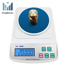 Load image into Gallery viewer, 600 g (21 oz) / 0.01 g Digital LCD Analytical Balance Laboratory School Scale with USB Charger AC/DC Adapter