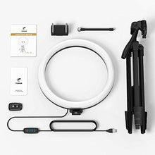 Load image into Gallery viewer, TONOR TC30 USB PC Microphone with 12 inch Selfie Ring Light for Zoom Conference/TikTok/YouTube/Makeup/Photographer/Streaming