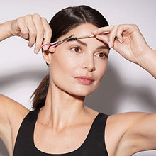 Load image into Gallery viewer, Tweezerman Exclusive Rose Tea Brow Shaping Scissors & Brush