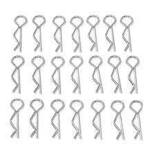Load image into Gallery viewer, Honbay 100PCS 1/16 Metal Car Truck Buggy Shell Body Clips Pins for for RC Vehicles (1/16)