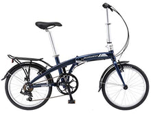 Load image into Gallery viewer, Schwinn Adapt 1 Folding Bike, 20-Inch Wheels, 7-Speed, Gloss Navy