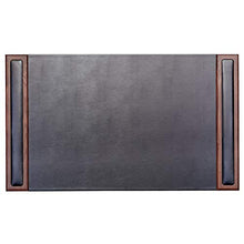 Load image into Gallery viewer, Dacasso Walnut and Black Leather Desk Set, 10-Piece