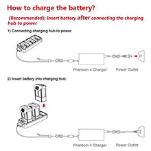 Load image into Gallery viewer, Smatree Battery Charging Hub Compatible for DJI Phantom 4/4 Pro/4 Pro V2.0/4 Adv(Charge 3 Batteries One by One, Converting Phantom 4 Battery into Power Bank)