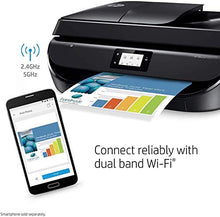 Load image into Gallery viewer, HP OfficeJet 5255 Wireless All-in-One Printer, HP Instant Ink, Works with Alexa (M2U75A), Black