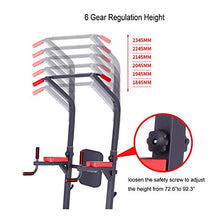 Load image into Gallery viewer, K KiNGKANG Power Tower - Pull up Bar Home Gym Adjustable Multi-Function Fitness Strength Training Equipment Stand Workout Station