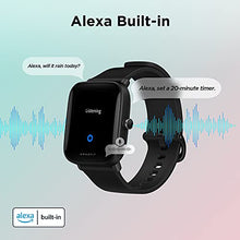 Load image into Gallery viewer, Amazfit Bip U Pro Smart Watch with Alexa Built-In for Men Women, GPS Fitness Tracker with 60+ Sport Modes, Blood Oxygen Heart Rate Sleep Monitor, 5 ATM Waterproof, for iPhone Android Phone (Black)