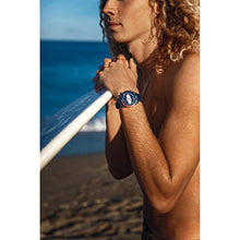 Load image into Gallery viewer, Bulova Men's Stainless Steel Quartz Dress Watch with Silicone Strap, Blue, 20 (Model: 98A253)