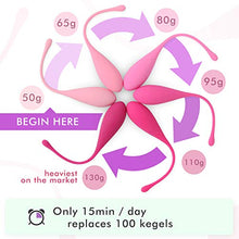 Load image into Gallery viewer, Deluxe Kegel Weighted Exercise Balls - Pelvic Floor Tightening & Strengthen Bladder Control - Prevent Prolapse - Set of 6 for Beginners to Advanced with Free E-Book