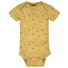 Load image into Gallery viewer, Gerber Baby Boys' 8-Pack Short Sleeve Onesies Bodysuits, Tiger Green, Newborn