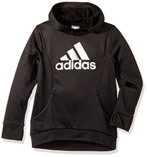 Load image into Gallery viewer, adidas Girls' Big Performance Hoodie, Black, Large