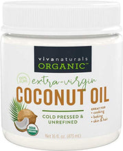 Load image into Gallery viewer, Viva Naturals Organic Extra Virgin Coconut Oil, 16 Ounce