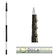 Load image into Gallery viewer, DocaPole 7-30 Foot Telescoping Extension Pole + GoSaw Attachment Pruning Pole Saw; Extendable Limb Saw and Trimmer For Tree Pruning on Branches Less than 2" Diameter; Includes Feather Duster