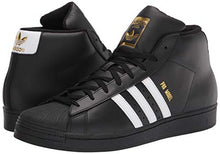 Load image into Gallery viewer, adidas Originals Pro Model,Black/White/Gold Foil,12.5