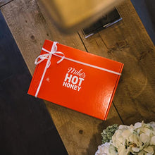 Load image into Gallery viewer, Mike’s Hot Honey Gourmet Gift Basket - Mike's Hot Honey, Artisan Sausage, Candied Nuts, Sea Salt Crackers, Dijon Mustard - Everything but the Cheese