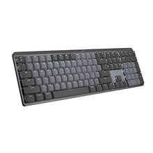 Load image into Gallery viewer, Logitech MX Mechanical Wireless Illuminated Performance Keyboard, Tactile Quiet Switches, Backlit Keys, Bluetooth, USB-C, macOS, Windows, Linux, iOS, Android, Metal