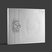 Load image into Gallery viewer, CIGA Design Z Series Automatic Mechanical Watch, Skeleton Stainless Steel Analog Silver Wristwatch Tonneau Sapphire Crystal for Men Women with Leather and Silicone Strap