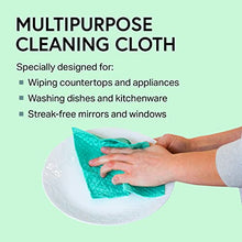 Load image into Gallery viewer, Swedish Wholesale Swedish Dish Cloths - 10 Pack Reusable, Absorbent Hand Towels for Kitchen, Counters & Washing Dishes - Cellulose Sponge Cloth - Eco Friendly Gifts - Assorted
