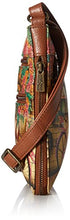 Load image into Gallery viewer, Anuschka Women’s Genuine Leather Expandable Travel Crossbody - Hand Painted Original Artwork - Vintage Bike