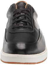 Load image into Gallery viewer, Hush Puppies Men's Keaton Sneaker, Black Leather, 12 Wide
