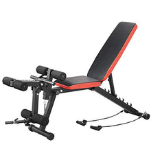 Load image into Gallery viewer, Wesfital Adjustable Weight Benches, Utility Workout Bench Strength Training Bench Incline/Decline for Home Gym