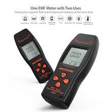 Load image into Gallery viewer, Meterk EMF Meter Electromagnetic Field Radiation Detector Handheld Mini Digital LCD EMF Detector Dosimeter Tester Counter