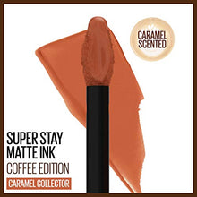 Load image into Gallery viewer, Maybelline New York SuperStay Matte Ink Liquid Lipstick, Coffee Edition, Caramel Collector, 0.17 Ounce