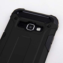 Load image into Gallery viewer, Asuwish Compatible with Samsung Galaxy J3 2016/J 3 V/J36V/Sky/Express Prime/Amp Prime Case and Tempered Glass Screen Protector Cell Accessories Phone Coveres for Glaxay Sol J3V J36 6 J320V J320A Black