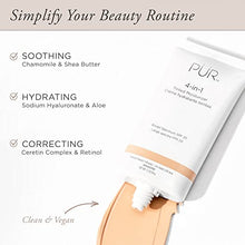Load image into Gallery viewer, PÜR 4-in-1 Tinted Moisturizer With SPF 20 - Hydrating Face Moisturizer, Primer, & Foundation With Shea Butter, Aloe Vera & Vitamin B3 - Vegan Friendly - Free of Paraben, Gluten & BPA - Fair Ivory