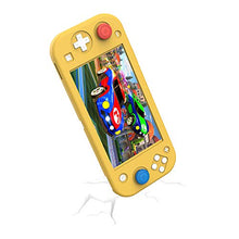 Load image into Gallery viewer, SMOS Silicone Case for Nintendo Switch Lite, Protective Cover Case Anti-Scratch and Non-Slip Rubber Case for Nintendo Switch Lite Console (Malachite Green(Convex Style))