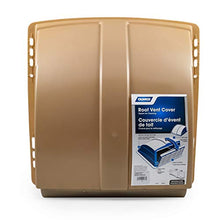 Load image into Gallery viewer, Camco Standard Roof Vent Cover, Opens for Easy Cleaning, Aerodynamic Design, Easily Mounts to RV with Included Hardware-Champagne (40463)