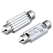 Load image into Gallery viewer, Alla Lighting 211-2 578 CANBUS LED Bulbs, 10000K Blue Super Bright 41mm 42mm Festoon 3030 SMD 212-2 569 6413 Interior Map, Dome, Trunk, Courtesy Lights