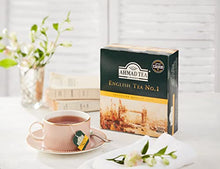 Load image into Gallery viewer, Ahmad Tea Black Tea, English Tea No.1 Teabags, 100 ct - Caffeinated and Sugar-Free