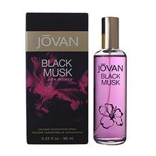 Load image into Gallery viewer, Jovan Black Must perfume 3.25 cologne concentrate spray