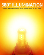 Load image into Gallery viewer, KXJX 3157 LED Amber Yellow Bulb LED Turn Signal Bulb 3156 3056 3057 4157 3457A 3157A 3757 LED Replacement Lamp for Turn Signal Blinker Bulb (Pack of 2)