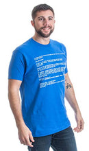 Load image into Gallery viewer, BLUE SCREEN OF DEATH Adult Unisex T-shirt / Geeky Windows Error Nerd Computer Tee Shirt L