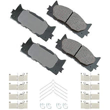 Load image into Gallery viewer, Akebono ACT1222A Ultra-Premium Ceramic Front Disc Brake Pads , GREY