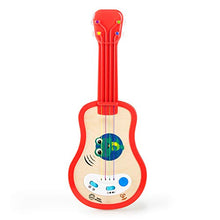 Load image into Gallery viewer, Baby Einstein Magic Touch Ukulele Wooden Musical Toy, Ages 12 months+, Red