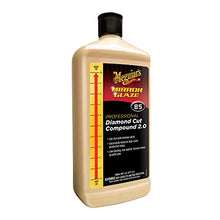 Load image into Gallery viewer, Meguiar's M8532 Mirror Glaze Diamond Cut Compound 2.0, 32 Fluid Ounces