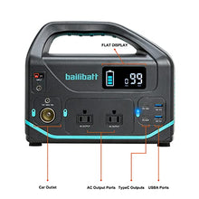 Load image into Gallery viewer, Portable Power Station 500W/555WH,Solar Generator With PD 60w and 18W 2USB Quick Charge,110V/60Hz 2AC Outlets,DC Ports and LED Flashlight,Emergency Power Supply,for Outdoor,Camping,Travel and Home Use