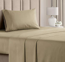 Load image into Gallery viewer, Twin XL Sheet Set - 3 Piece - College Dorm Room Bed Sheets - Hotel Luxury Bed Sheets - Extra Soft Sheets - Deep Pockets - Easy Fit - Breathable & Cooling Sheets – Bed Sheets - Twin - Twin XL Bed Sheet