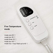 Load image into Gallery viewer, Giantex Smart Electric Heated Mattress Pad, Heating Bed Topper Blankets w/Low-Voltage, Five Modes Temper Control and Timer, Fast Heating, Detachable Connector, Warmer Bed Toppers