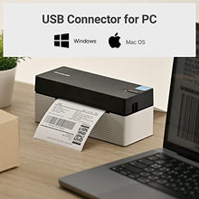 Load image into Gallery viewer, BIXOLON SOHO Series Slim Label Maker Printer - Compact Thermal Printer for Shipping Labels - Compatible with Shopify, Ebay, UPS, USPS, FedEx, Amazon & Etsy - 4x6 Label Printers - 6 IPS (XF3-40)