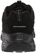 Load image into Gallery viewer, Skechers Sport womens D'LITES FRESH START Memory Foam Lace-up Sneaker,Black Silver,6.5 M US